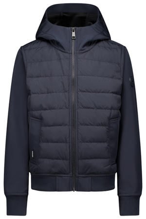 softshell jas donkerblauw