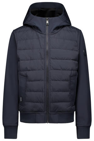 softshell jas donkerblauw
