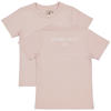 LEVV Little T-shirt met backprint roze