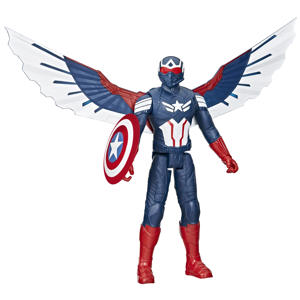 Studios Captain America Brave New World, Titan Hero Series Deluxe Captain America