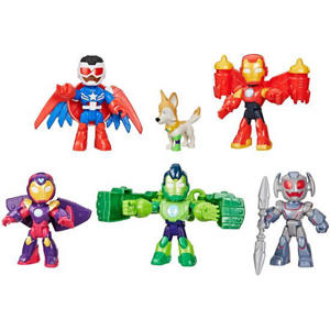 Iron Man and his Awesome Friends Armored-Up Avengers-pakket