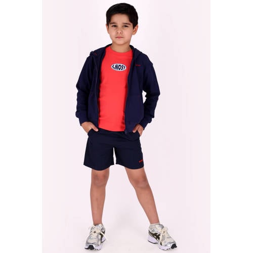 B.Nosy sweatvest donkerblauw Effen - maat 158/164 | Vest van B.Nosy afbeelding