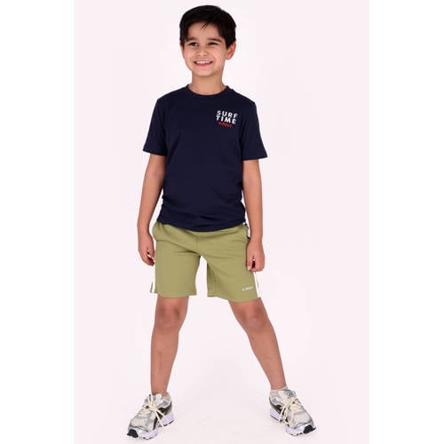 B.Nosy T-shirt met backprint donkerblauw Jongens Katoen Ronde hals Backprint - maat 146/152 afbeelding