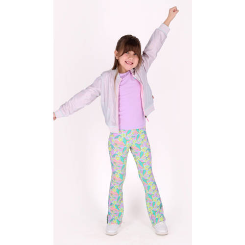B.Nosy bomberjack lila Jas Paars Meisjes Polyester Ronde hals Effen - maat 146/152 afbeelding
