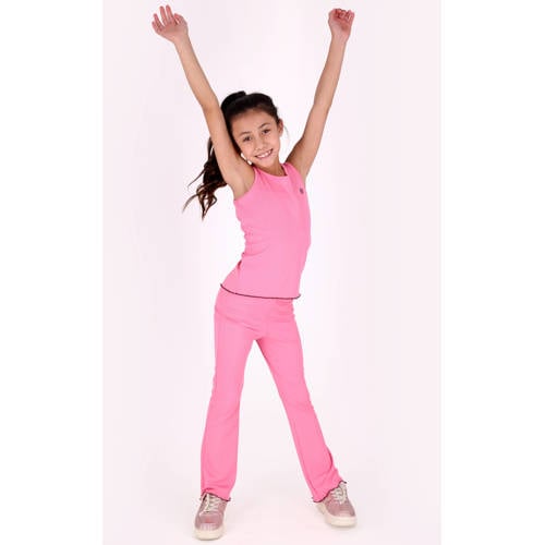 B.Nosy flared broek roze Meisjes Polyester Effen - maat 116 afbeelding