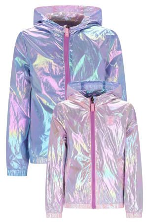 reversible jas paars
