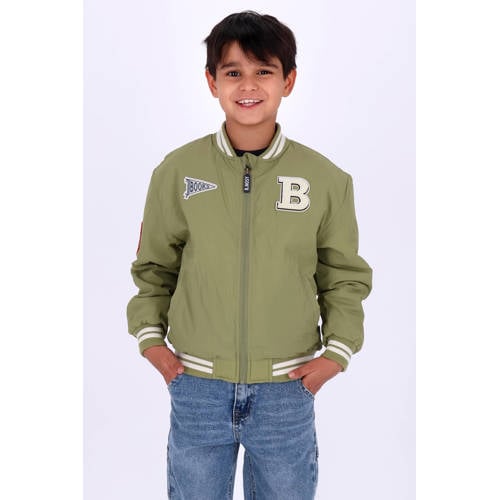 B.Nosy bomberjack groen Jas Jongens Polyester Ronde hals Printopdruk - maat 98 afbeelding