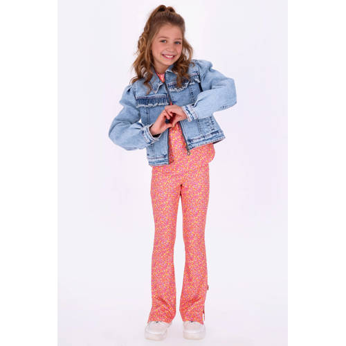 B.Nosy denim spijkerjas light blue denim Blauw Effen - maat 104 afbeelding