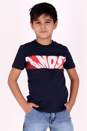 T-shirt donkerblauw