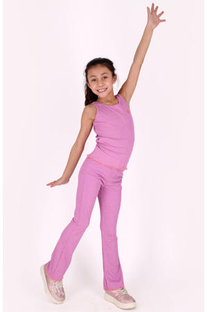flared broek paars
