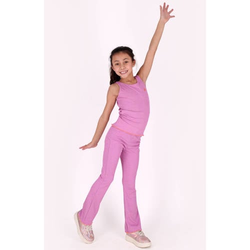 B.Nosy flared broek paars Meisjes Polyester Effen - maat 146 afbeelding