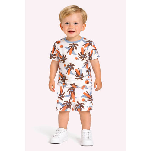 B.Nosy T-shirt wit Jongens Katoen Ronde hals All over print - maat 80 afbeelding