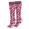 B.Nosy kniekousen met panterprint roze/paars
