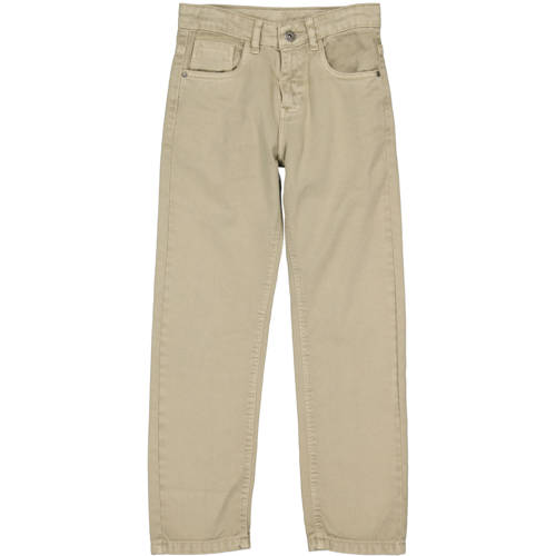 LEVV skinny jeans beige Meisjes Katoen Effen - maat 92 afbeelding