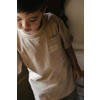 LEVV Little T-shirt met backprint zand