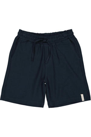 regular waist casual short donkerblauw
