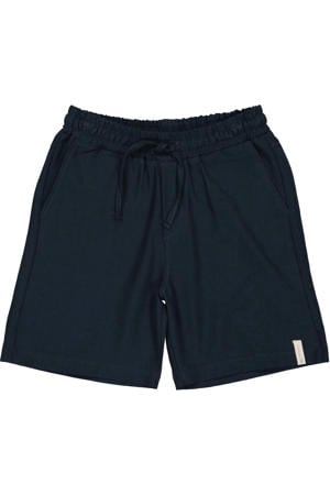 regular waist casual short donkerblauw
