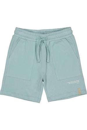 regular waist sweatshort lichtblauw