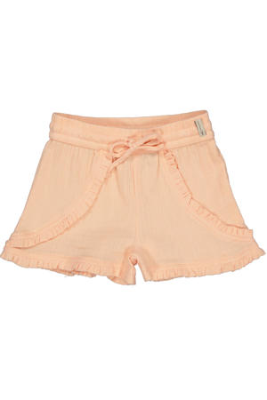 regular waist casual short oranje