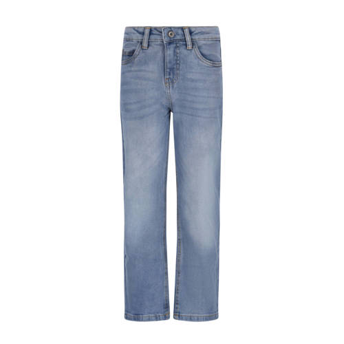 TYGO & vito Loyd loose fit jeans light blue denim Blauw Effen - maat 128 afbeelding
