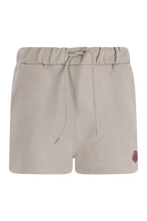 relaxed sweatshort grijs