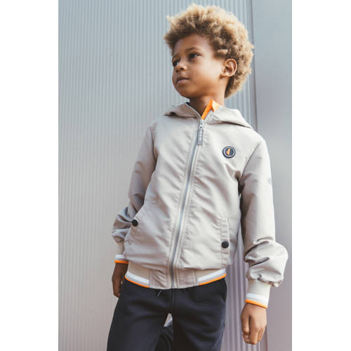 TYGO & vito jack zand Jas Beige Jongens Polyester Capuchon Effen - maat 98-104 afbeelding