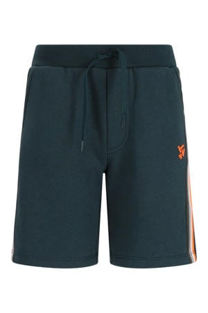regular sweatshort donkergroen