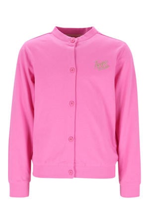 jersey sweatvest roze