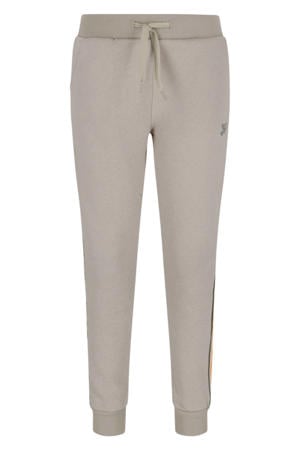 denim regular cargobroek zand