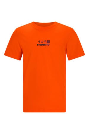 jersey T-shirt oranje