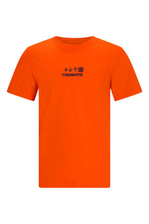 jersey T-shirt oranje
