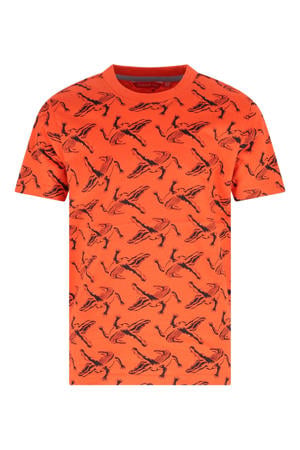 jersey T-shirt oranje