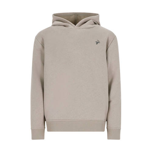 TYGO & vito NextGen jersey hoodie met backprint zand Sweater Beige Backprint - maat 122-128 afbeelding