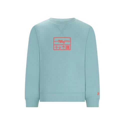 TYGO & vito sweater groen Printopdruk - maat 92 | Sweater van TYGO & vito afbeelding