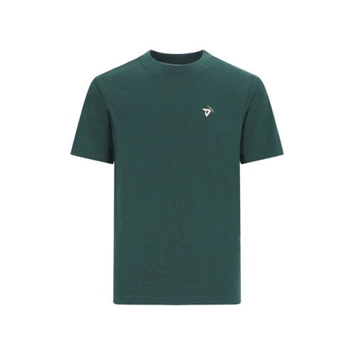 TYGO & vito NextGen T-shirt met backprint donkergroen Jongens Katoen Ronde hals - maat 170-176 afbeelding