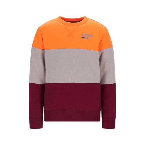 TYGO & vito sweater oranje Meerkleurig - maat 122-128 afbeelding