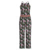 TYGO & vito gebloemde jumpsuit jersey olijfgroen