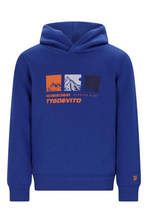 hoodie blauw