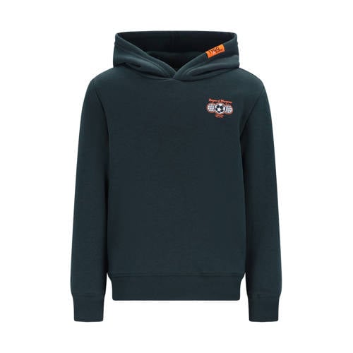 TYGO & vito hoodie met backprint donkergroen Sweater Backprint - maat 110-116 afbeelding