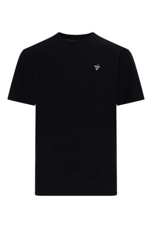 T-shirt met backprint zwart