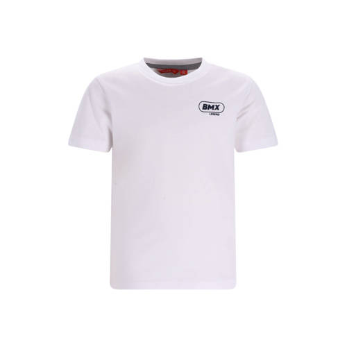 TYGO & vito T-shirt met backprint wit Jongens Katoen Ronde hals Backprint - maat 110-116 afbeelding