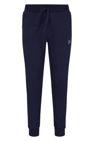denim regular cargobroek donkerblauw