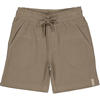 LEVV Little regular waist casual short bruin met textuur
