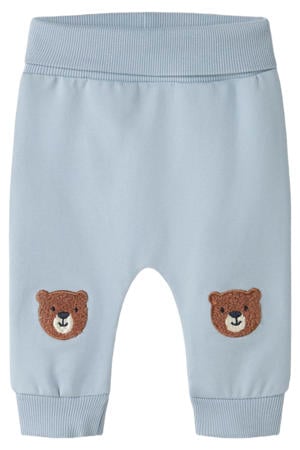 regular casual broek lichtblauw