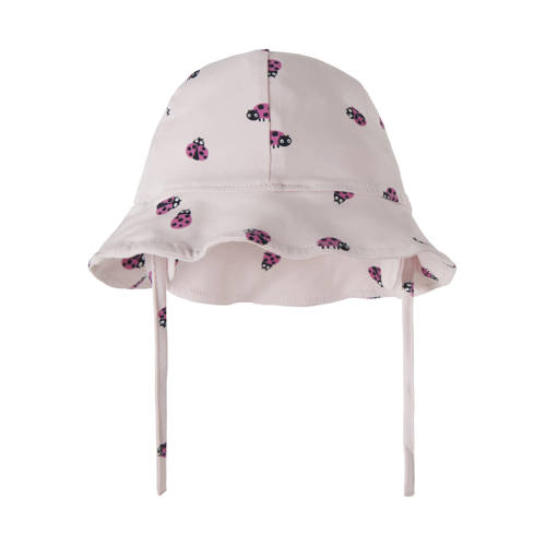 NAME IT BABY zonnehoed roze Meisjes Katoen All over print - maat 40/44 afbeelding