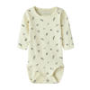 NAME IT BABY gebloemde romper ecru