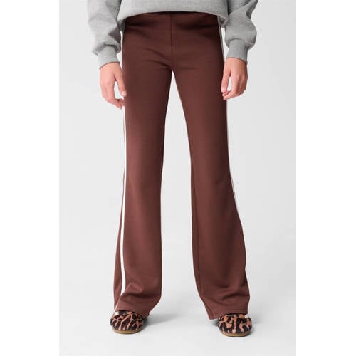 Shoeby casual broek bruin Meisjes Modal Effen - maat 122/128 afbeelding