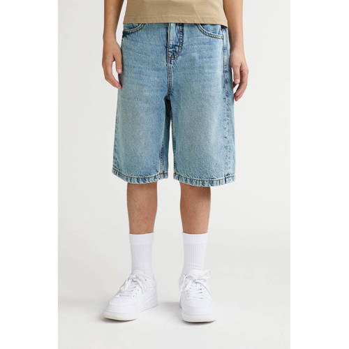 Petrol Industries denim loose short light blue denim Korte broek Blauw - maat 128 afbeelding