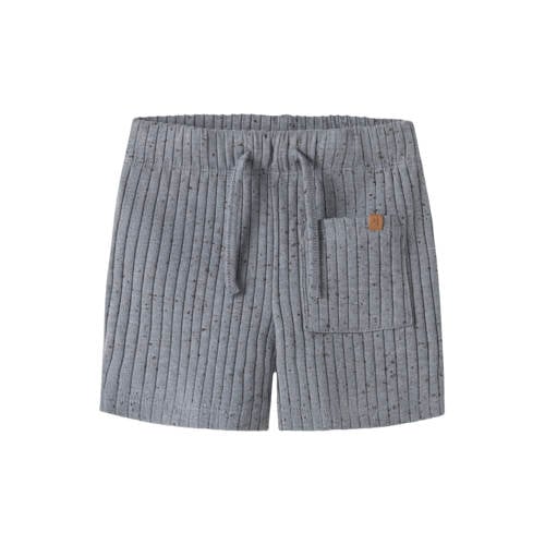 LIL' ATELIER MINI Regular casual short Korte broek Blauw Jongens Katoen - maat 98 afbeelding