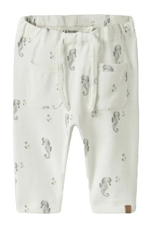 regular waist babybroek wit